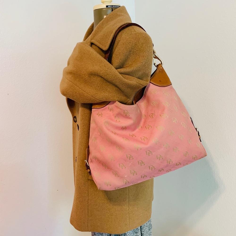 Dooney & Bourke Signature Canvas Shoulder Purse